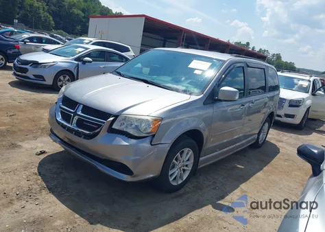 2014 Dodge Grand Caravan Sxt from USA, damaged, VIN 2C4RDGCG5ER458014